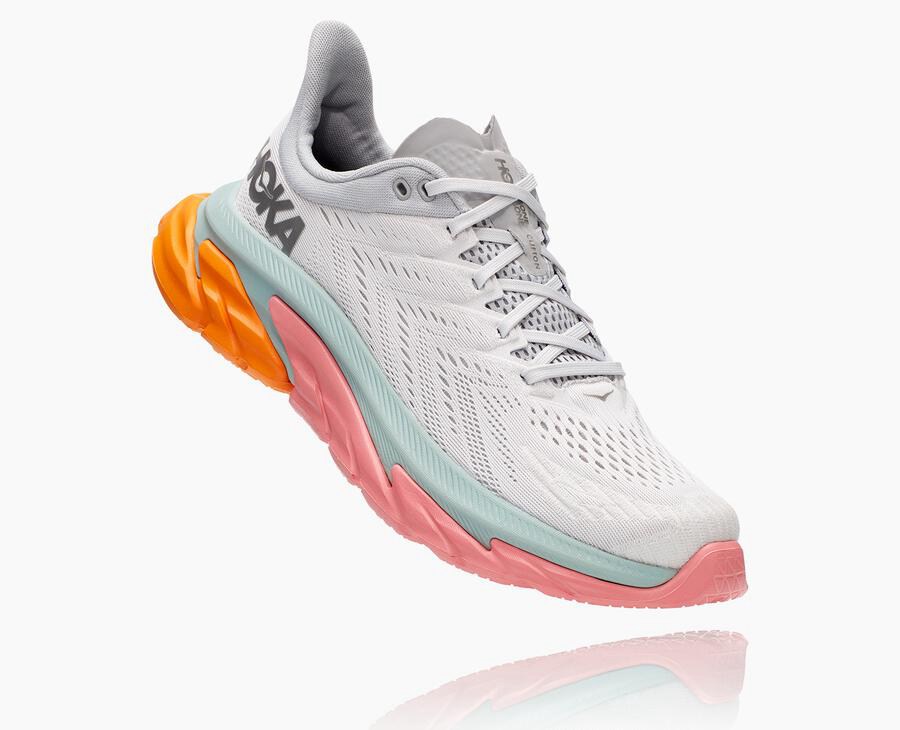 Hoka One One Hardloopschoenen Heren - Clifton Edge - Wit - LY5819403